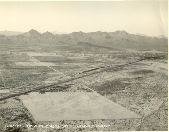 Davis-Monthan Airfield, February 13, 1929